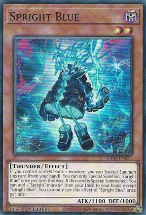 Spright Blue [RA05-EN021] Super Rare - Rarity Collection 5 - Card Brawlers | Quebec | Canada |