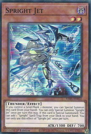 Spright Jet [RA05-EN022] Super Rare - Rarity Collection 5 - Card Brawlers | Quebec | Canada |