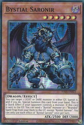 Bystial Saronir [RA05-EN023] Super Rare - Rarity Collection 5 - Card Brawlers | Quebec | Canada |