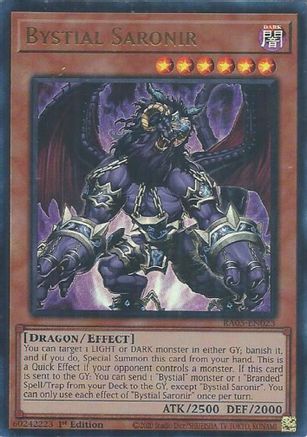 Bystial Saronir [RA05-EN023] Ultra Rare - Rarity Collection 5 - Card Brawlers | Quebec | Canada |