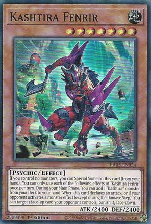 Kashtira Fenrir [RA05-EN024] Super Rare - Rarity Collection 5 - Card Brawlers | Quebec | Canada |