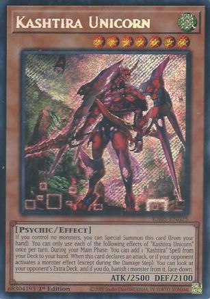 Kashtira Unicorn [RA05-EN025] Secret Rare - Rarity Collection 5 - Card Brawlers | Quebec | Canada |