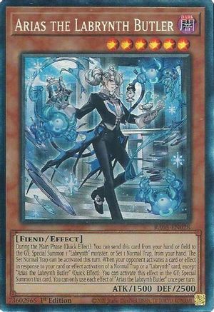 Arias the Labrynth Butler [RA05-EN028] Collector's Rare - Rarity Collection 5 - Card Brawlers | Quebec | Canada |