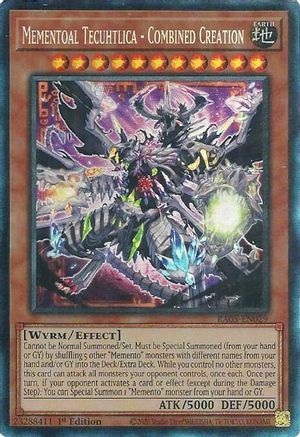Mementoal Tecuhtlica - Combined Creation [RA05-EN029] Collector's Rare - Rarity Collection 5 - Card Brawlers | Quebec | Canada |
