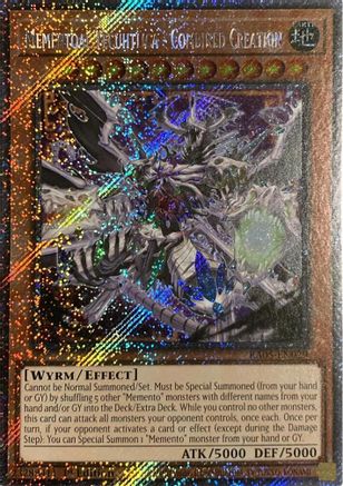 Mementoal Tecuhtlica - Combined Creation [RA05-EN029] Platinum Secret Rare - Rarity Collection 5 - Card Brawlers | Quebec | Canada |