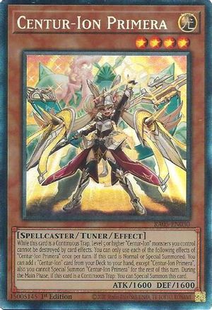 Centur-Ion Primera [RA05-EN030] Collector's Rare - Rarity Collection 5 - Card Brawlers | Quebec | Canada |