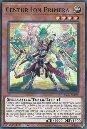 Centur-Ion Primera [RA05-EN030] Super Rare - Rarity Collection 5 - Card Brawlers | Quebec | Canada |
