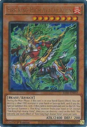 Fire King High Avatar Kirin [RA05-EN032] Ultimate Rare - Rarity Collection 5 - Card Brawlers | Quebec | Canada |