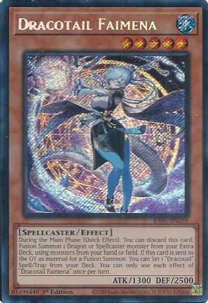 Dracotail Faimena [RA05-EN035] Secret Rare - Rarity Collection 5 - Card Brawlers | Quebec | Canada |