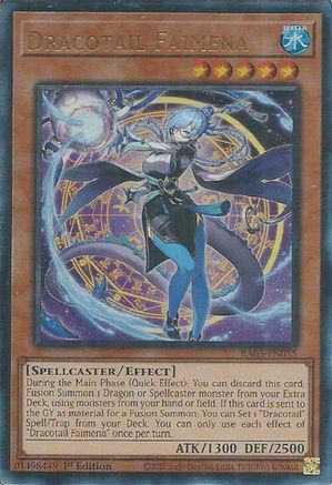 Dracotail Faimena [RA05-EN035] Ultimate Rare - Rarity Collection 5 - Card Brawlers | Quebec | Canada |