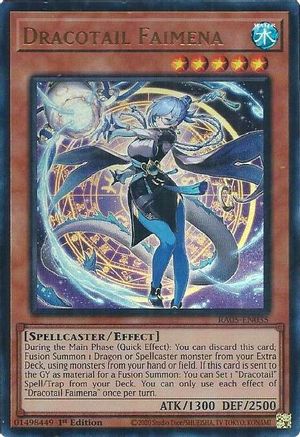 Dracotail Faimena [RA05-EN035] Ultra Rare - Rarity Collection 5 - Card Brawlers | Quebec | Canada |