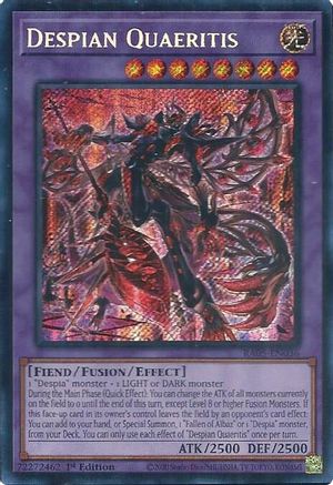 Despian Quaeritis [RA05-EN036] Secret Rare - Rarity Collection 5 - Card Brawlers | Quebec | Canada |