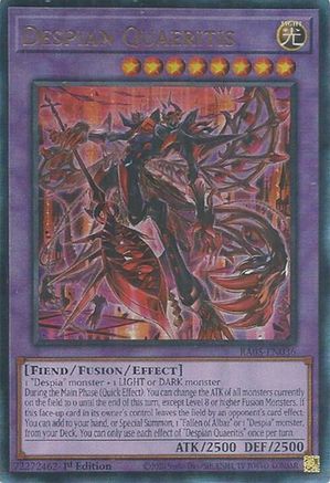 Despian Quaeritis [RA05-EN036] Ultimate Rare - Rarity Collection 5 - Card Brawlers | Quebec | Canada |