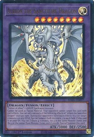 Albion the Sanctifire Dragon [RA05-EN037] Ultra Rare - Rarity Collection 5 - Card Brawlers | Quebec | Canada |