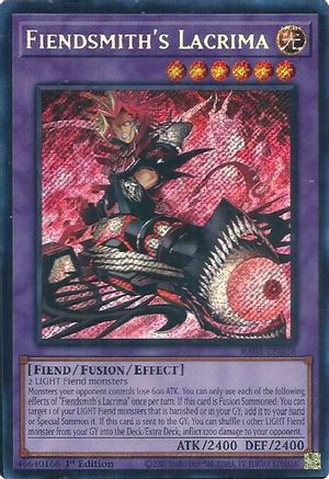 Fiendsmith's Lacrima [RA05-EN038] Secret Rare - Rarity Collection 5 - Card Brawlers | Quebec | Canada |