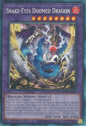 Snake-Eyes Doomed Dragon [RA05-EN039] Collector's Rare - Rarity Collection 5 - Card Brawlers | Quebec | Canada |