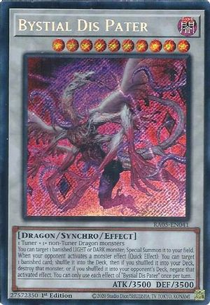 Bystial Dis Pater [RA05-EN041] Secret Rare - Rarity Collection 5 - Card Brawlers | Quebec | Canada |