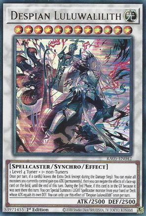 Despian Luluwalilith [RA05-EN042] Super Rare - Rarity Collection 5 - Card Brawlers | Quebec | Canada |