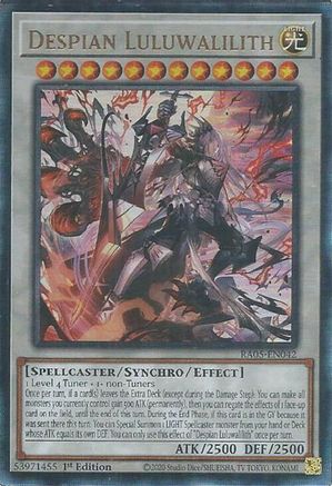 Despian Luluwalilith [RA05-EN042] Ultimate Rare - Rarity Collection 5 - Card Brawlers | Quebec | Canada |