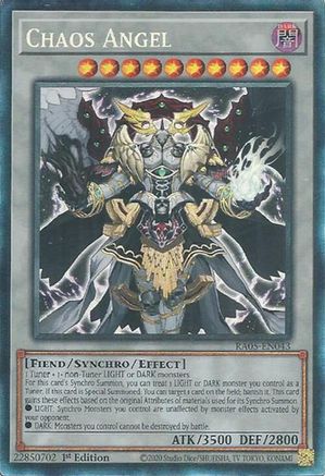 Chaos Angel [RA05-EN043] Collector's Rare - Rarity Collection 5 - Card Brawlers | Quebec | Canada |