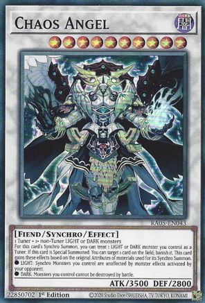 Chaos Angel [RA05-EN043] Super Rare - Rarity Collection 5 - Card Brawlers | Quebec | Canada |