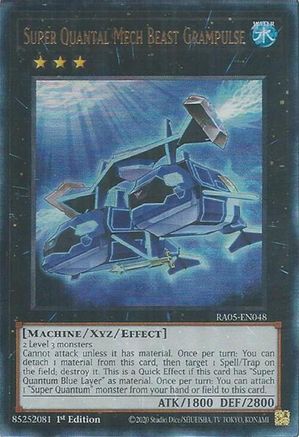 Super Quantal Mech Beast Grampulse [RA05-EN048] Ultimate Rare - Rarity Collection 5 - Card Brawlers | Quebec | Canada |