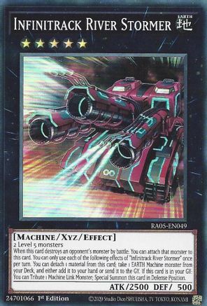 Infinitrack River Stormer [RA05-EN049] Super Rare - Rarity Collection 5 - Card Brawlers | Quebec | Canada |
