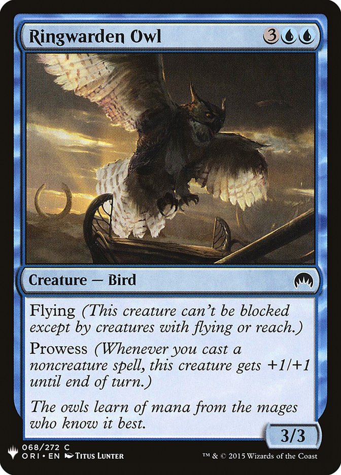 Ringwarden Owl [Mystery Booster] - Magic: The Gathering - Card Brawlers | Quebec | Canada |