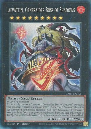 Laevatein, Generaider Boss of Shadows [RA05-EN051] Collector's Rare - Rarity Collection 5 - Card Brawlers | Quebec | Canada |