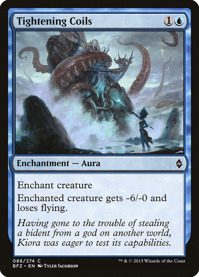 Tightening Coils [Battle for Zendikar] - Magic: The Gathering - Card Brawlers | Quebec | Canada |