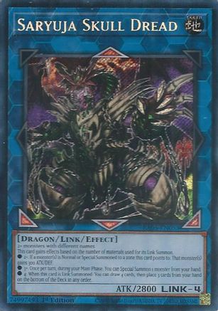 Saryuja Skull Dread [RA05-EN053] Secret Rare - Rarity Collection 5 - Card Brawlers | Quebec | Canada |