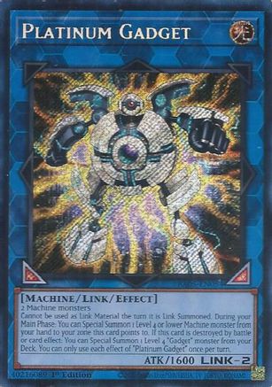 Platinum Gadget [RA05-EN054] Secret Rare - Rarity Collection 5 - Card Brawlers | Quebec | Canada |