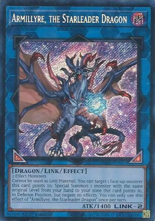 Armillyre, the Starleader Dragon [RA05-EN055] Secret Rare - Rarity Collection 5 - Card Brawlers | Quebec | Canada |