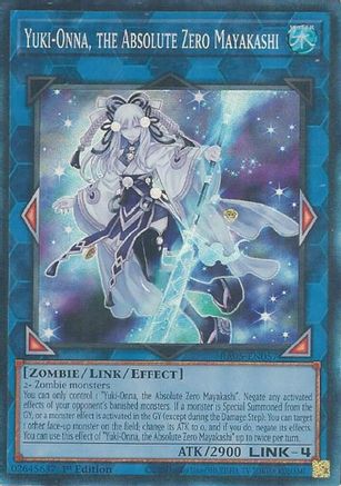 Yuki-Onna, the Absolute Zero Mayakashi [RA05-EN057] Collector's Rare - Rarity Collection 5 - Card Brawlers | Quebec | Canada |