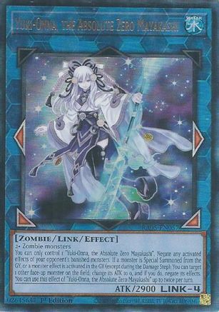 Yuki-Onna, the Absolute Zero Mayakashi [RA05-EN057] Ultimate Rare - Rarity Collection 5 - Card Brawlers | Quebec | Canada |