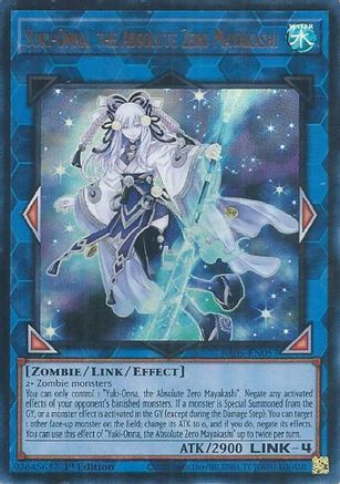 Yuki-Onna, the Absolute Zero Mayakashi [RA05-EN057] Ultra Rare