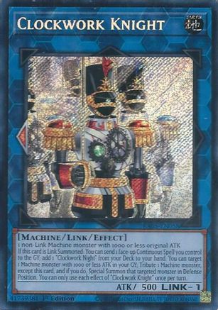 Clockwork Knight [RA05-EN058] Secret Rare - Rarity Collection 5 - Card Brawlers | Quebec | Canada |