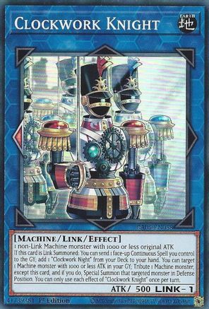 Clockwork Knight [RA05-EN058] Super Rare - Rarity Collection 5 - Card Brawlers | Quebec | Canada |