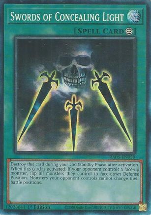Swords of Concealing Light [RA05-EN059] Collector's Rare - Rarity Collection 5 - Card Brawlers | Quebec | Canada |