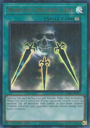 Swords of Concealing Light [RA05-EN059] Ultra Rare - Rarity Collection 5 - Card Brawlers | Quebec | Canada |