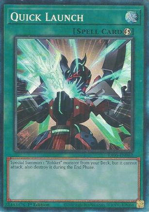 Quick Launch [RA05-EN062] Collector's Rare - Rarity Collection 5 - Card Brawlers | Quebec | Canada |