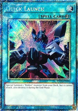 Quick Launch [RA05-EN062] Platinum Secret Rare - Rarity Collection 5 - Card Brawlers | Quebec | Canada |
