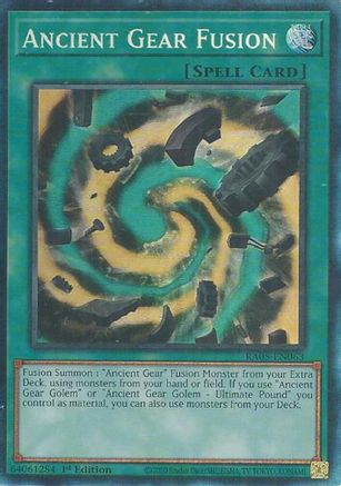 Ancient Gear Fusion [RA05-EN063] Collector's Rare - Rarity Collection 5 - Card Brawlers | Quebec | Canada |