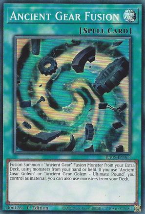 Ancient Gear Fusion [RA05-EN063] Super Rare - Rarity Collection 5 - Card Brawlers | Quebec | Canada |