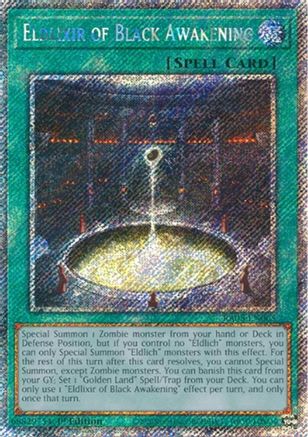 Eldlixir of Black Awakening [RA05-EN065] Platinum Secret Rare - Rarity Collection 5 - Card Brawlers | Quebec | Canada |