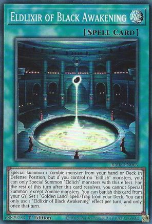Eldlixir of Black Awakening [RA05-EN065] Super Rare - Rarity Collection 5 - Card Brawlers | Quebec | Canada |