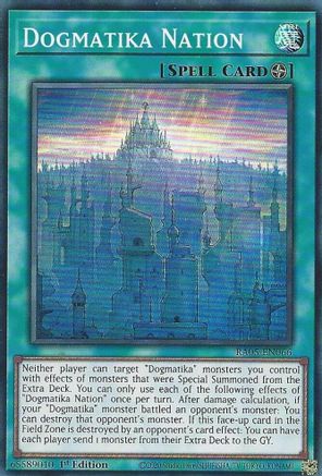 Dogmatika Nation [RA05-EN066] Super Rare - Rarity Collection 5 - Card Brawlers | Quebec | Canada |