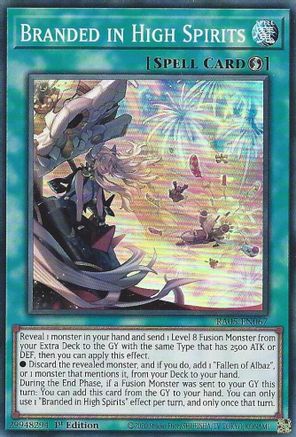 Branded in High Spirits [RA05-EN067] Super Rare - Rarity Collection 5 - Card Brawlers | Quebec | Canada |