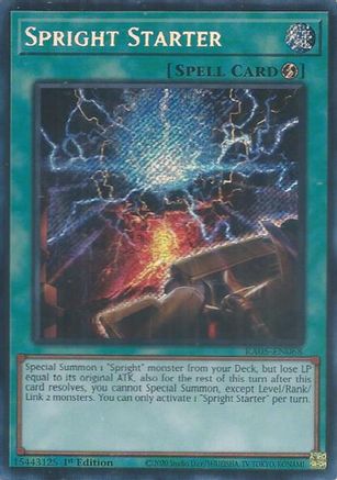 Spright Starter [RA05-EN068] Secret Rare - Rarity Collection 5 - Card Brawlers | Quebec | Canada |