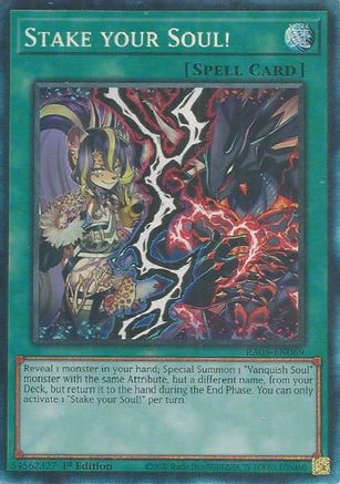 Stake your Soul! [RA05-EN069] Collector's Rare - Rarity Collection 5 - Card Brawlers | Quebec | Canada |